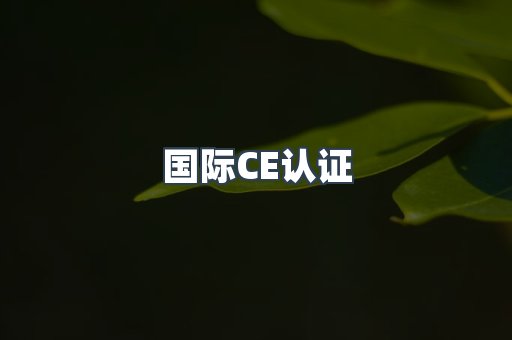 国际CE认证